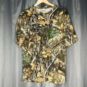 MAGELLAN OUTDOORS HUNT GEAR XL MENS CAMOUFLAGE REALTREE TSHIRT